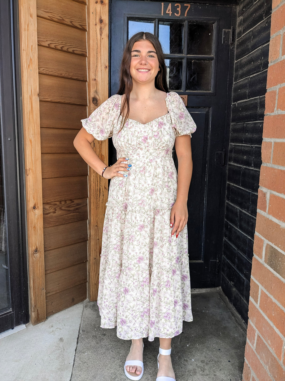 Darcy Chiffon Midi Dress