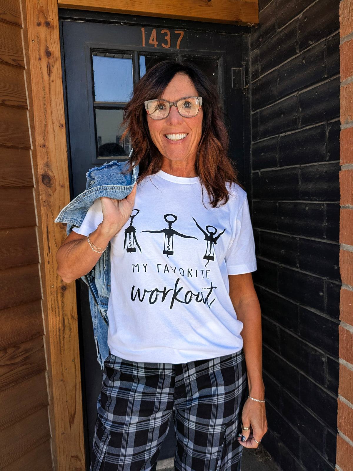 Wine Workout Graphic Tee