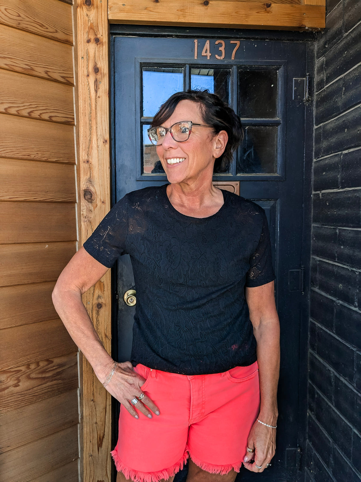 Power Lace Short Sleeve