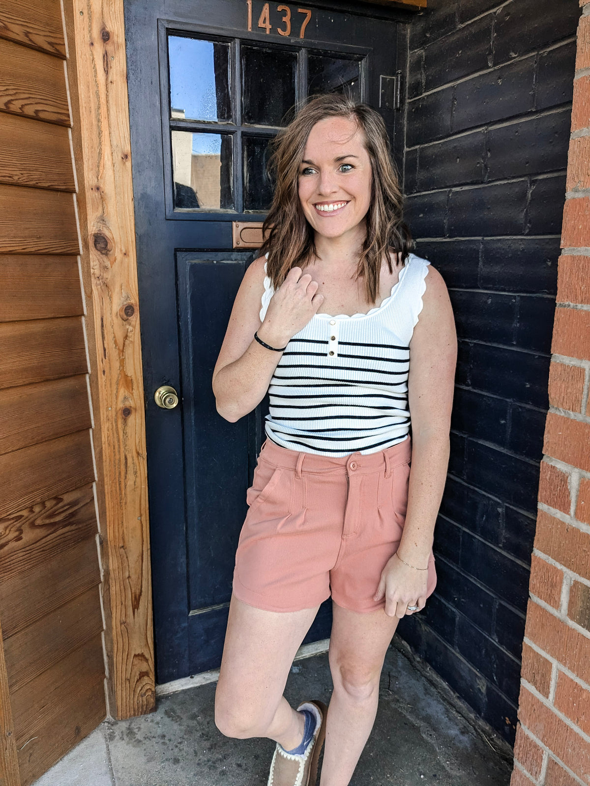 Comfy Stretch Shorts - Clay