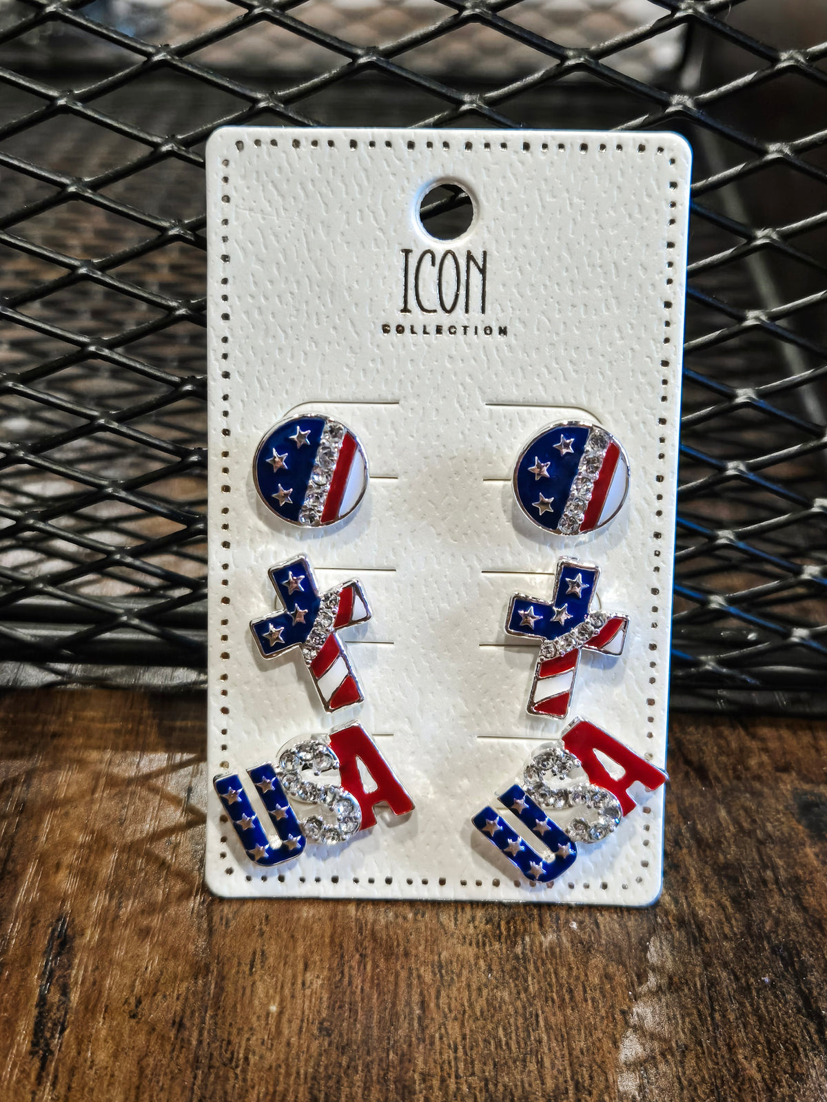 USA Earring Set