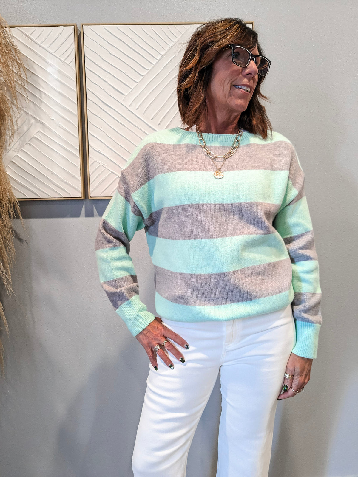 Harbor Stripe Sweater
