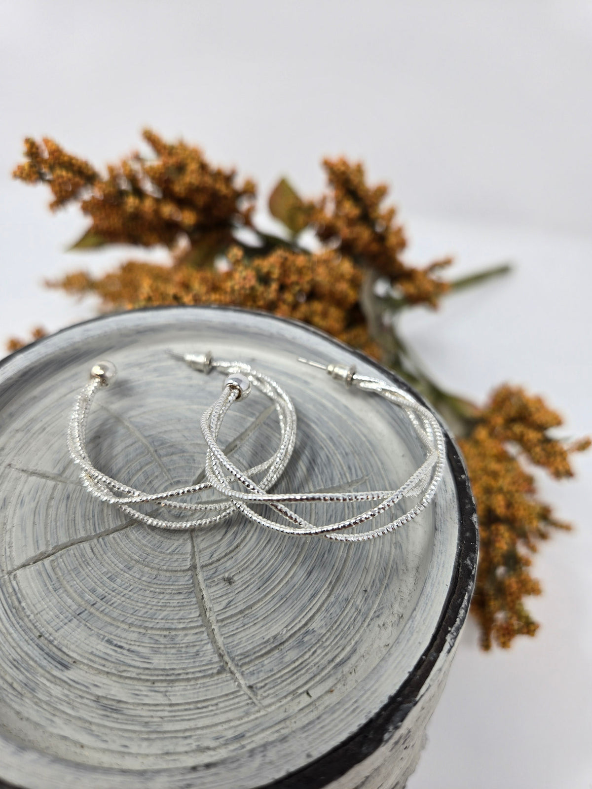 Cosmic Braid Hoops
