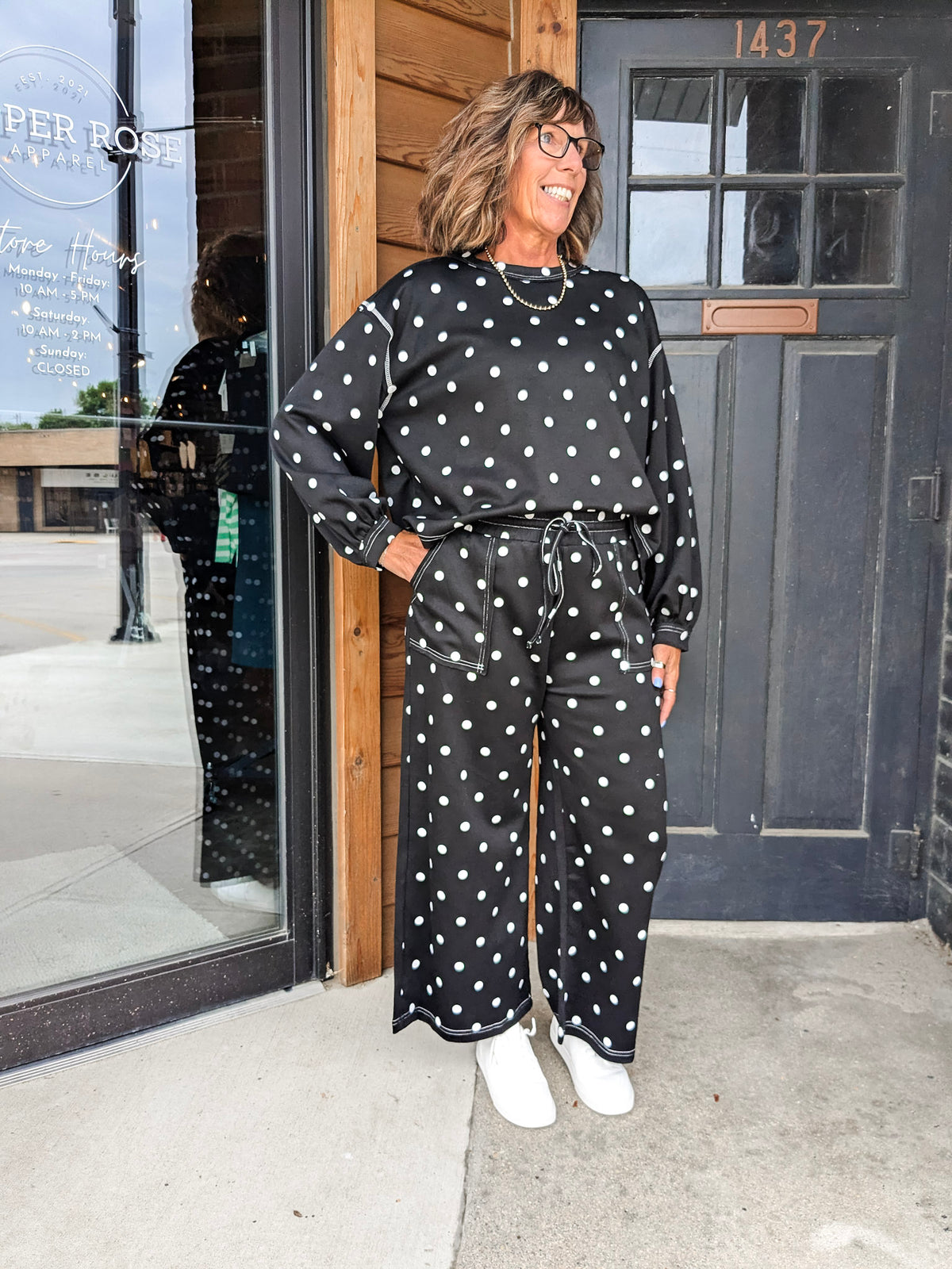 Polka Dot Long Sleeve Set