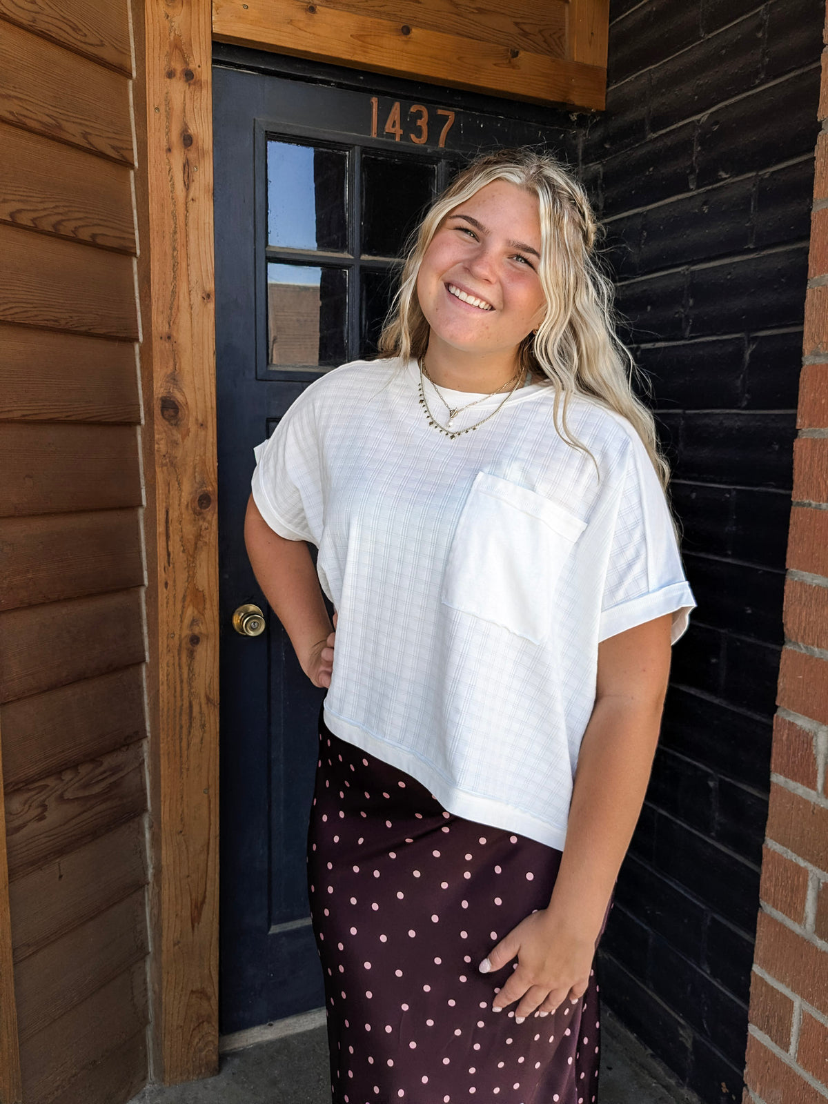 Posy Short Sleeve Top