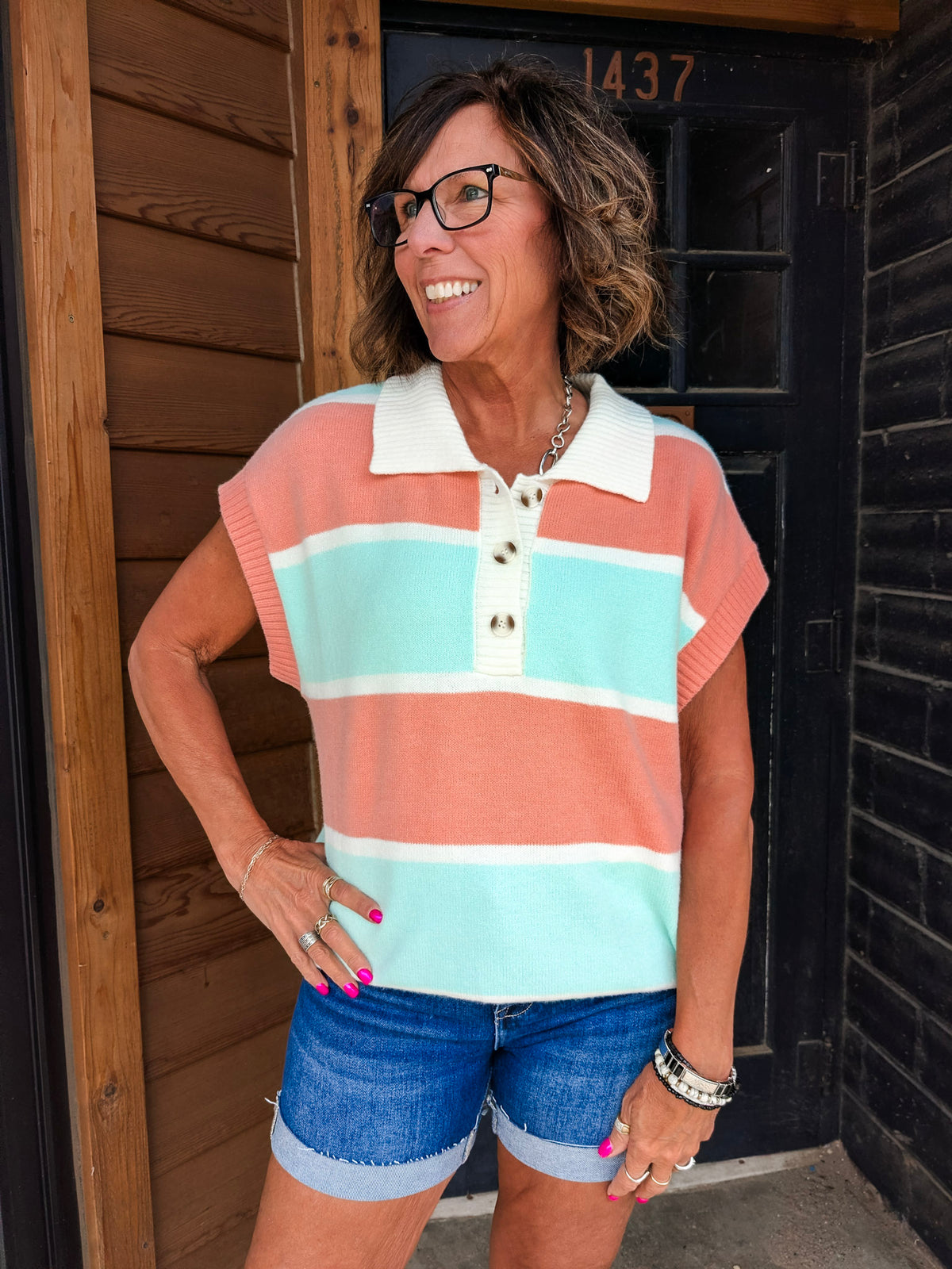 Easton Collar Top