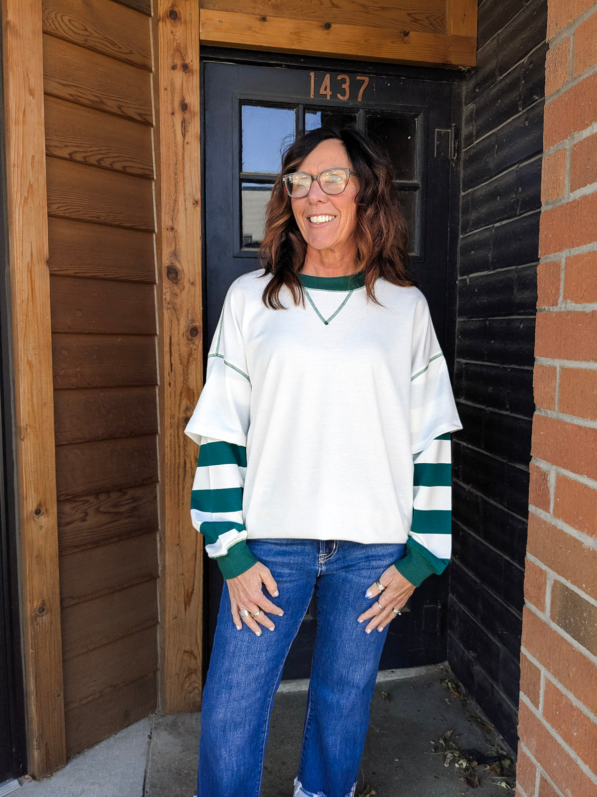 Forest Block Sweatshirt