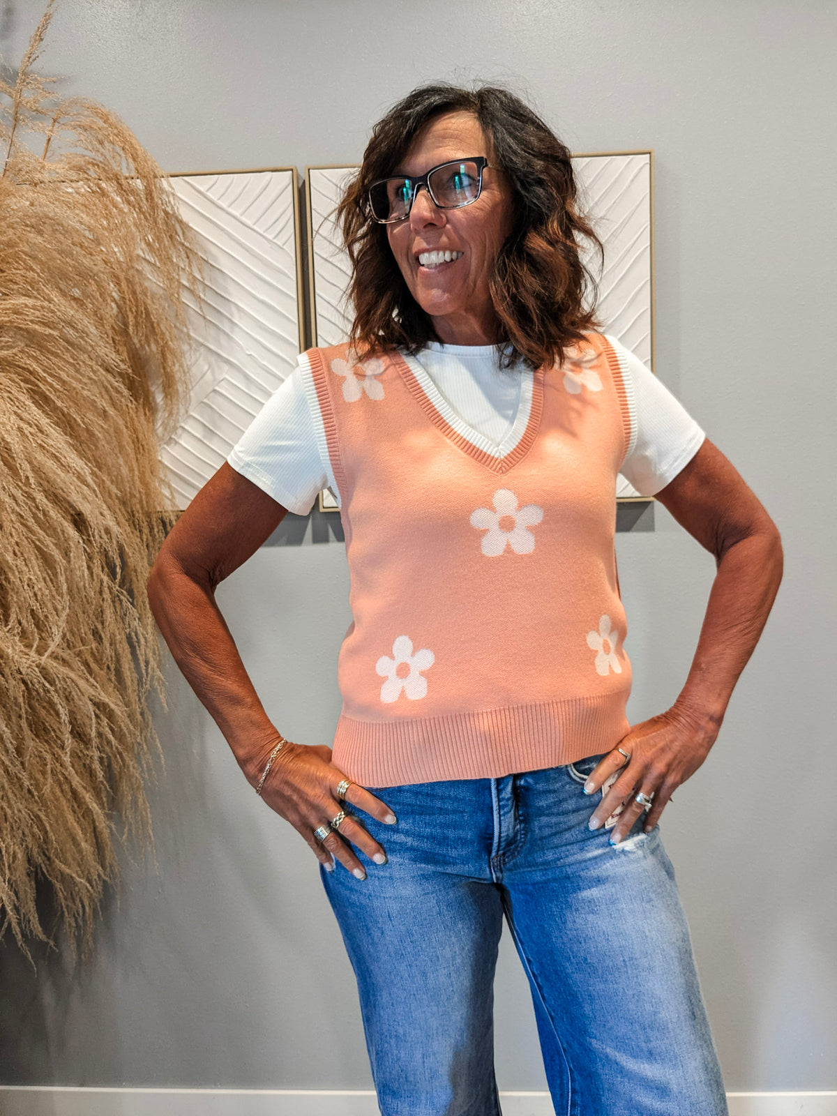 Phoebe Knit Sleeveless Sweater