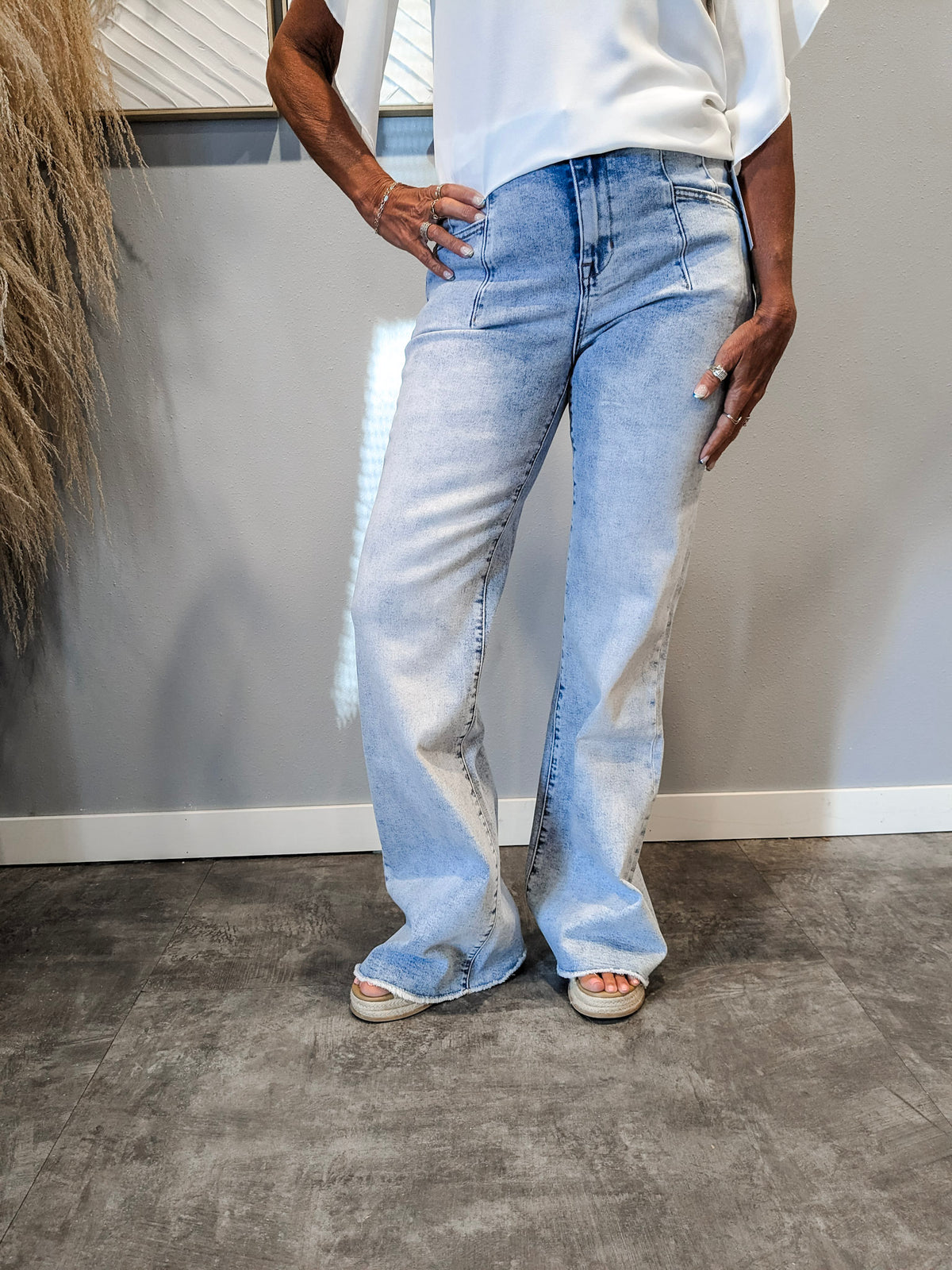 Rozy Super High Rise Flare Jeans