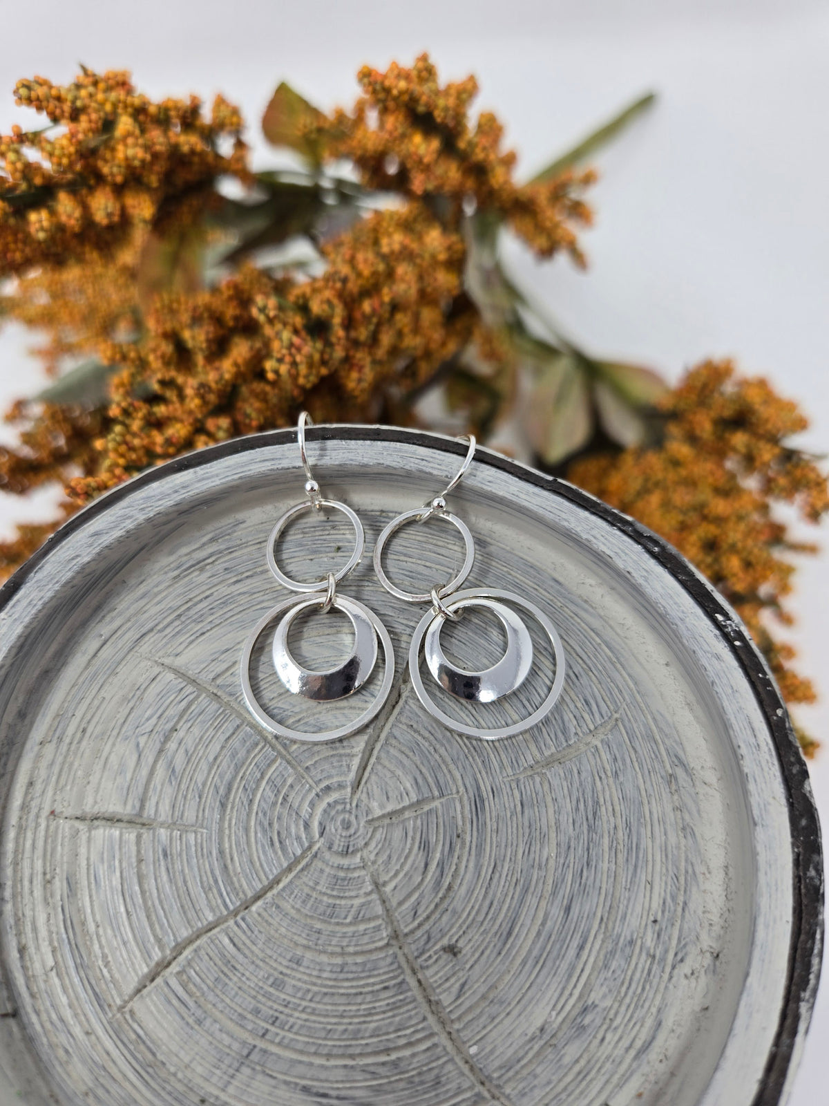 Circle Dangle Earrings