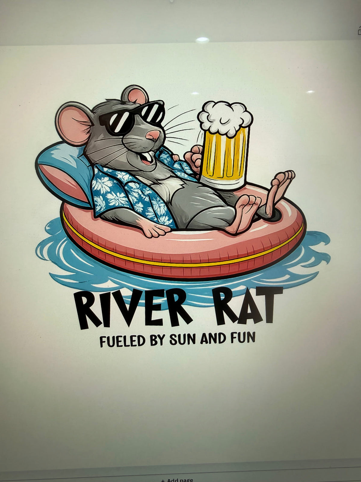 *PRE-ORDER* River Rat Graphic Crewneck